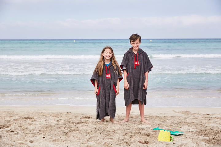 Red Original LUXERY TOWELLING CHANGE ROBE Unisex