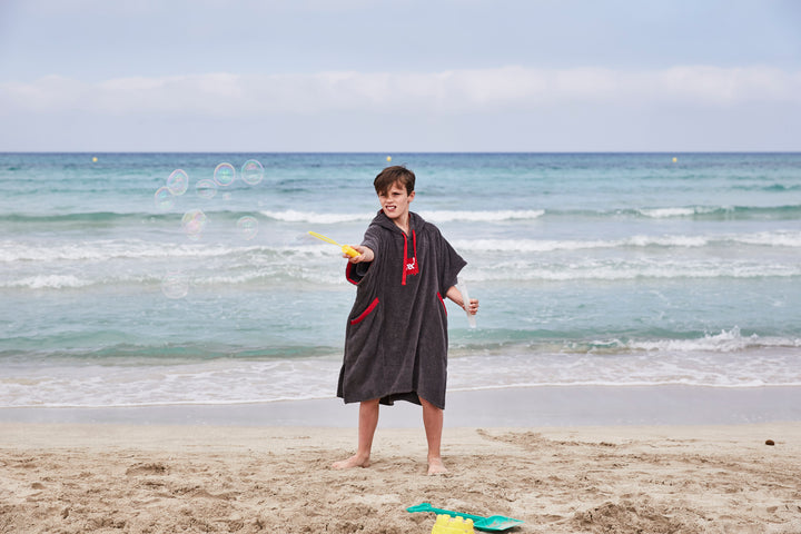 Red Original LUXERY TOWELLING CHANGE ROBE Unisex