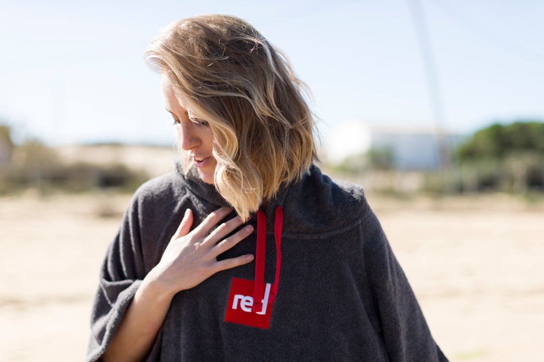 Red Original LUXERY TOWELLING CHANGE ROBE Unisex