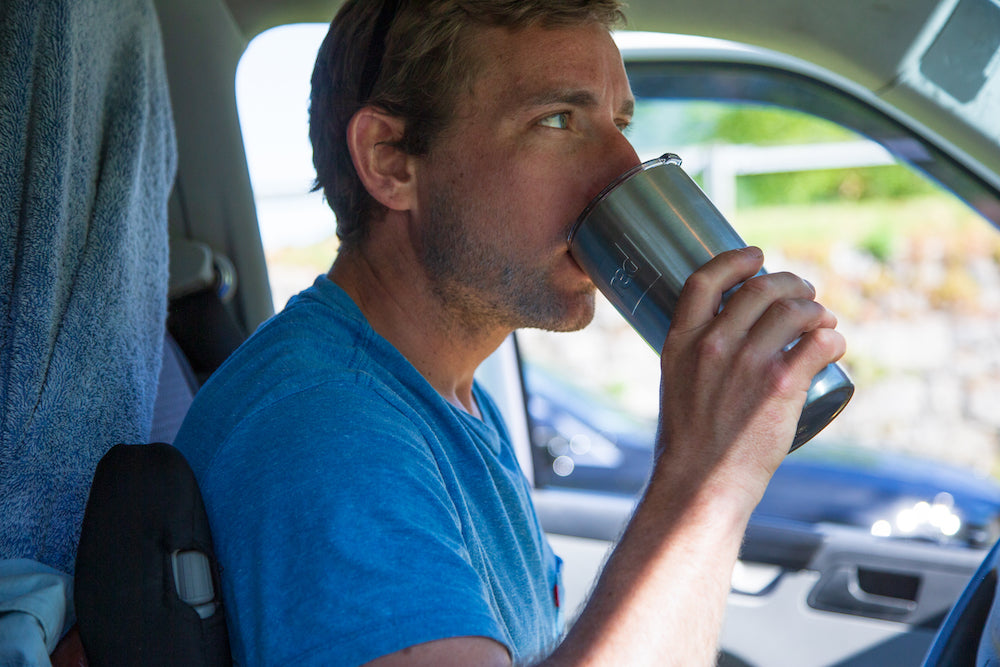 Red Original INSULATED TRAVEL CUP - Doppelwandiger Edelstahl Trinkbecher