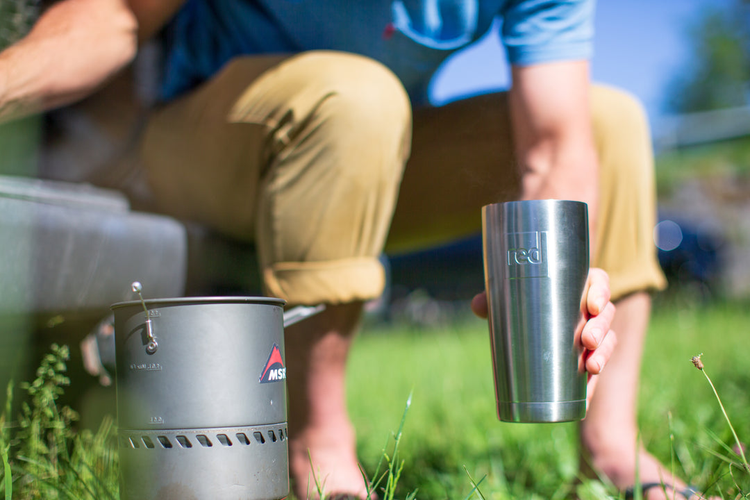 Red Original INSULATED TRAVEL CUP - Doppelwandiger Edelstahl Trinkbecher