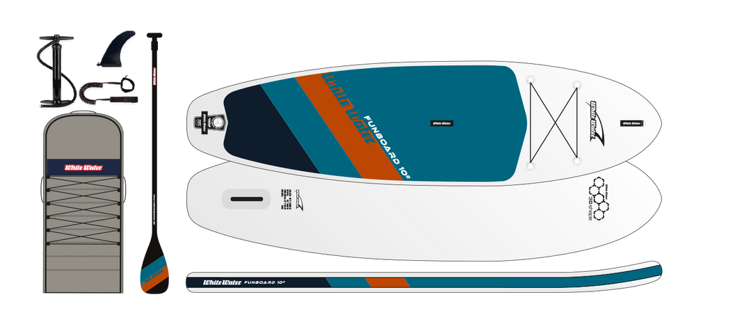 White Water Funboard SET 10´2" oceanpatrol