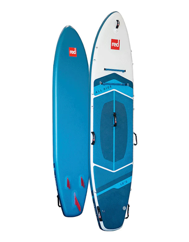 iSUP SUP Stand Up Paddel BOARD Red Paddle Co ALL RIDE 12'0" mit TITAN 2 Pumpe - SUP Board aufpumpbar