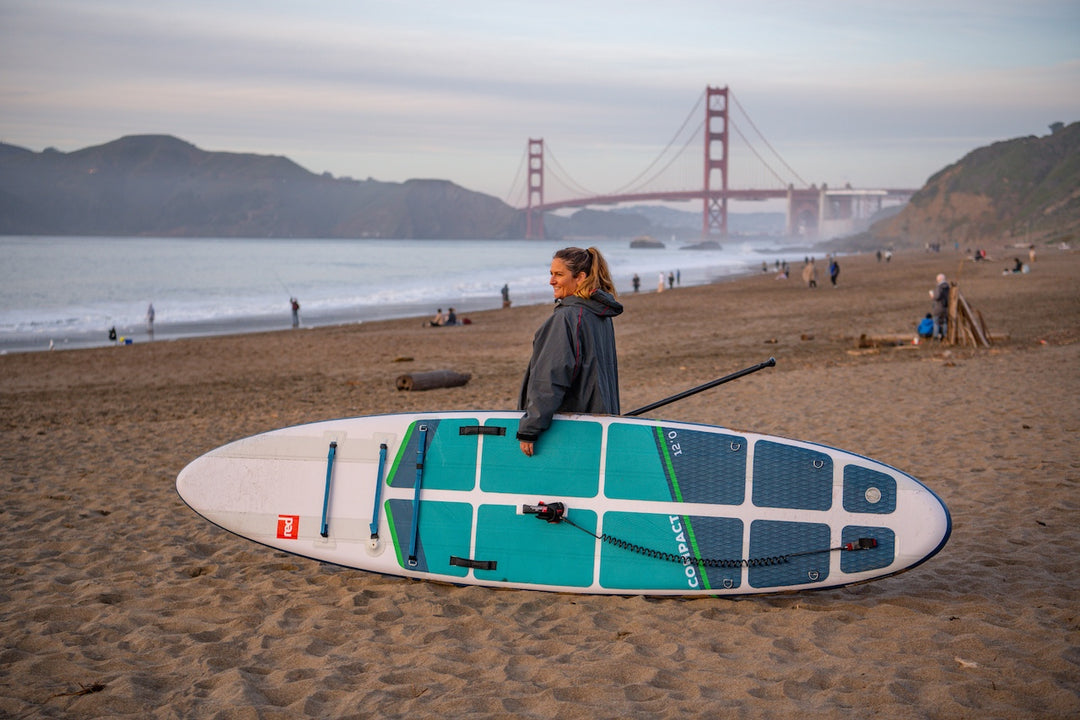 Red Paddle Co Flat Water Coiled Leash