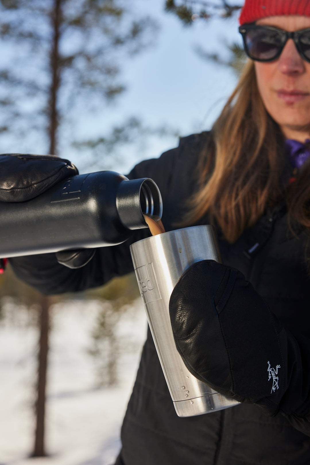 Red Original INSULATED TRAVEL CUP - Doppelwandiger Edelstahl Trinkbecher