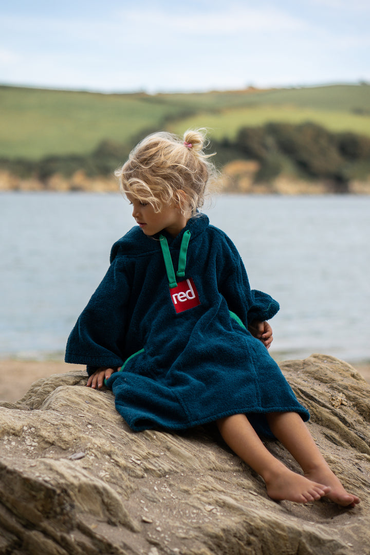 Red Original LUXERY TOWELLING CHANGE ROBE Unisex