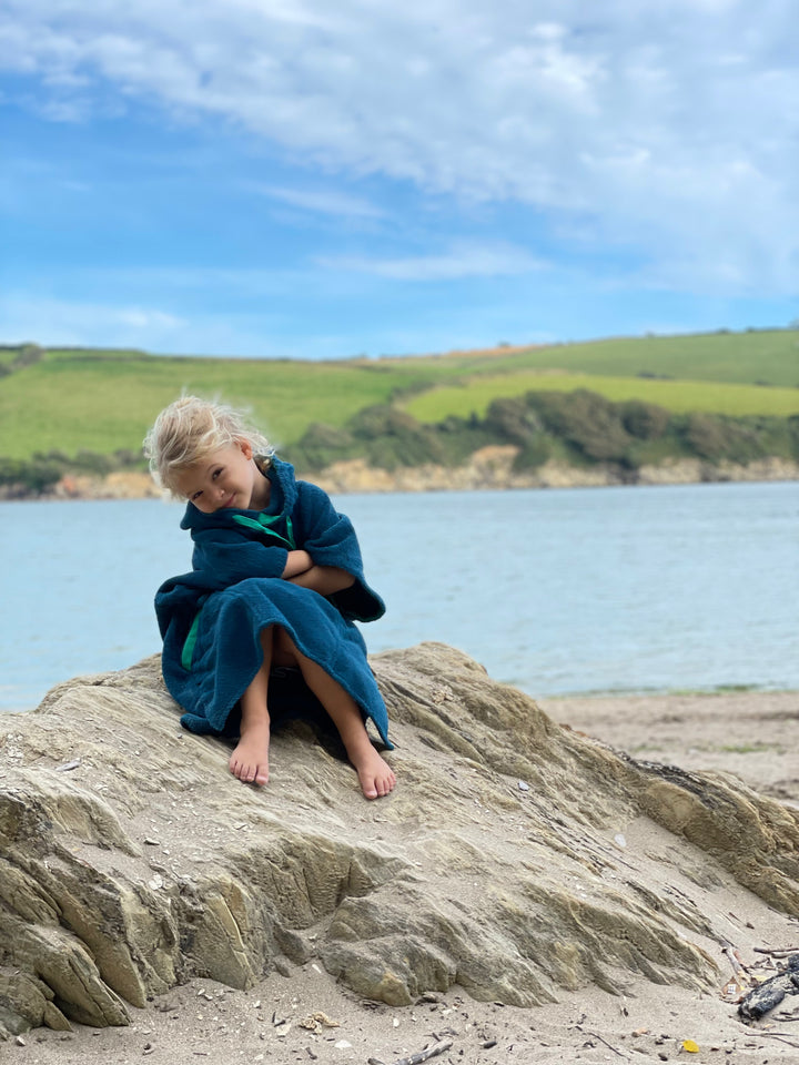 Red Original LUXERY TOWELLING CHANGE ROBE Unisex