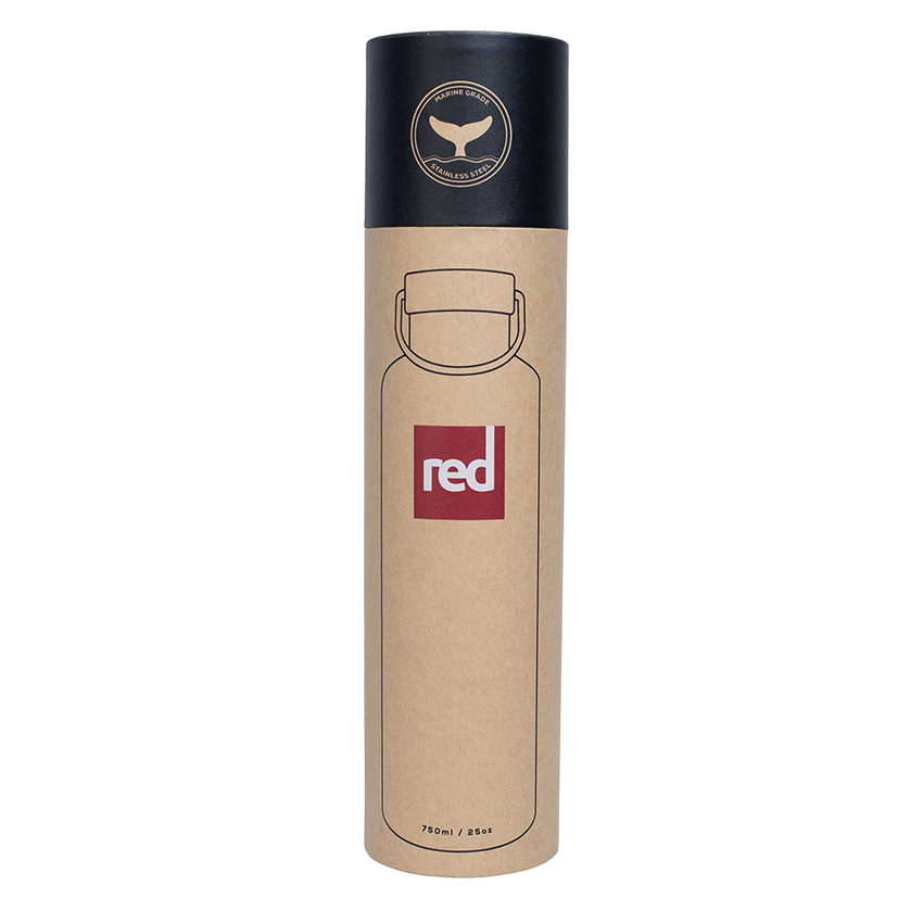 Red Original Insulated Drinks Bottle - Doppelwandige Edelstahl Trinkflasche -schwarz-