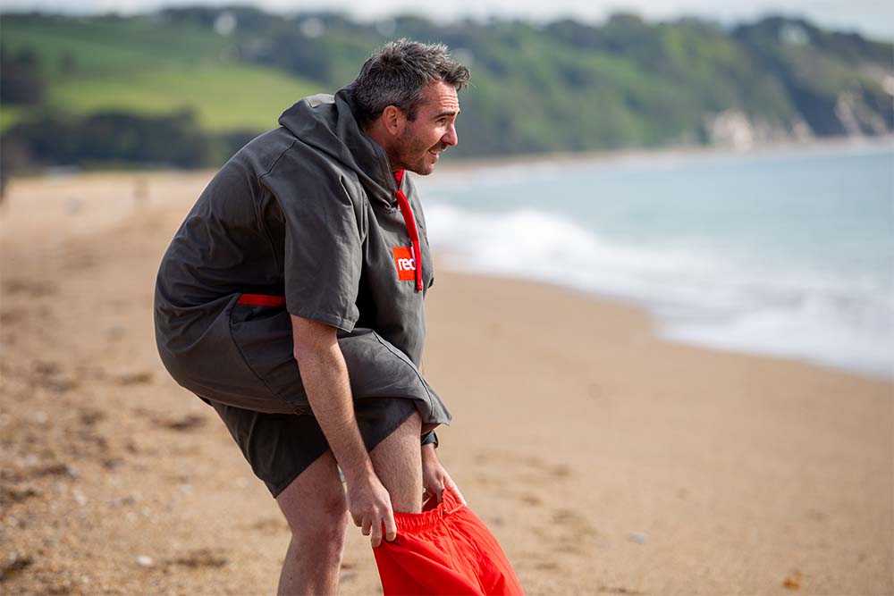 Red Original QUICK DRY CHANGE ROBE Unisex