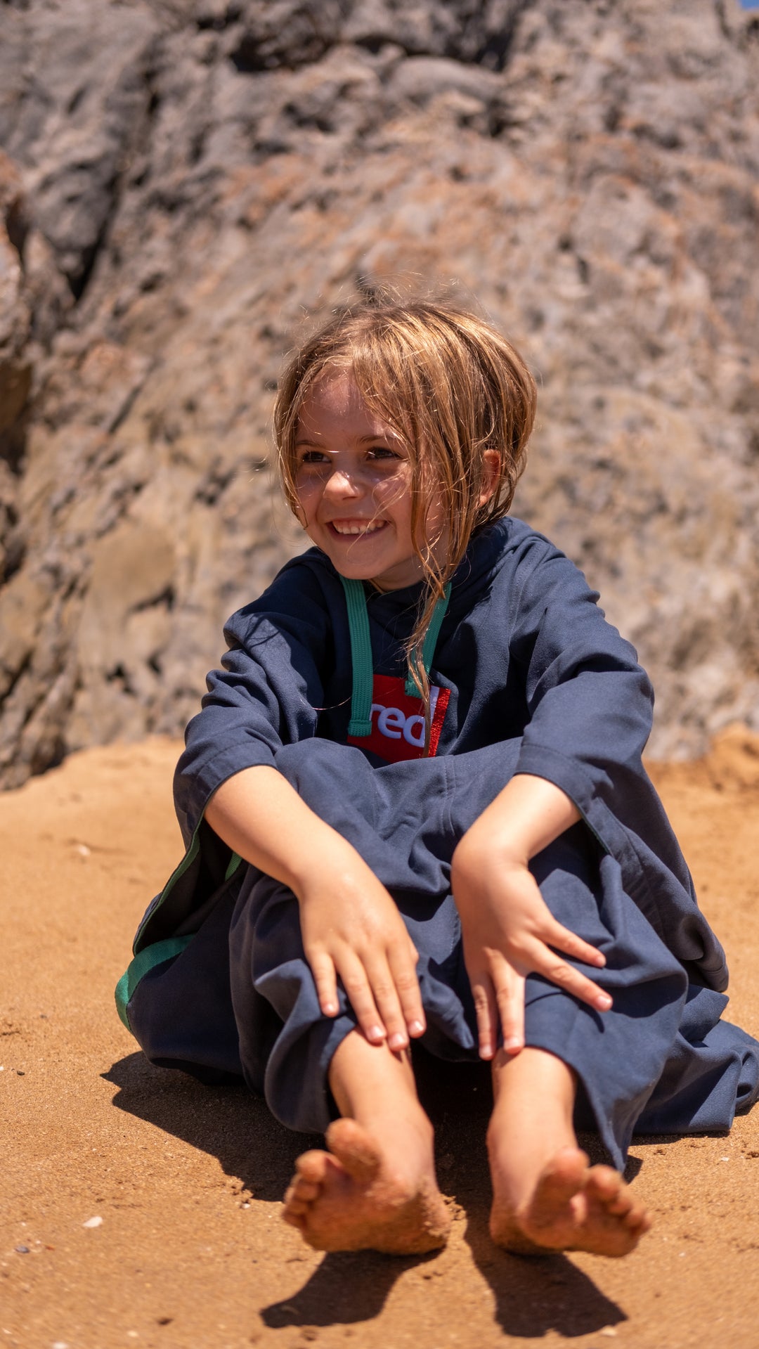 Red Original QUICK DRY CHANGE ROBE Kids