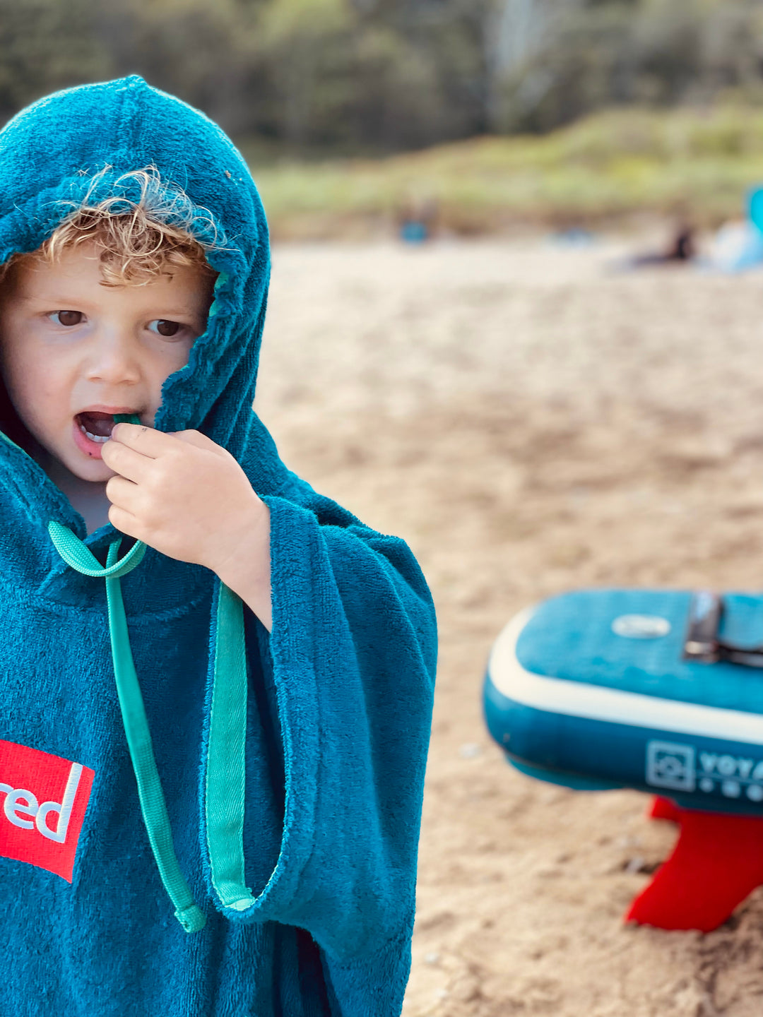 Red Original LUXERY TOWELLING CHANGE ROBE Unisex