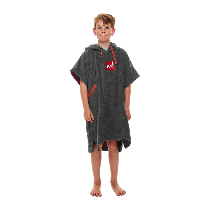 Red Original LUXERY TOWELLING CHANGE ROBE Kids