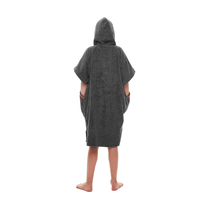 Red Original LUXERY TOWELLING CHANGE ROBE Kids