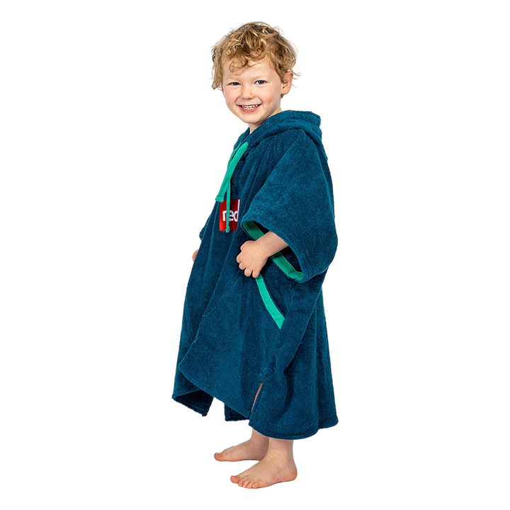Red Original LUXERY TOWELLING CHANGE ROBE Kids