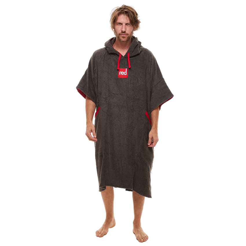 Red Original LUXERY TOWELLING CHANGE ROBE Unisex
