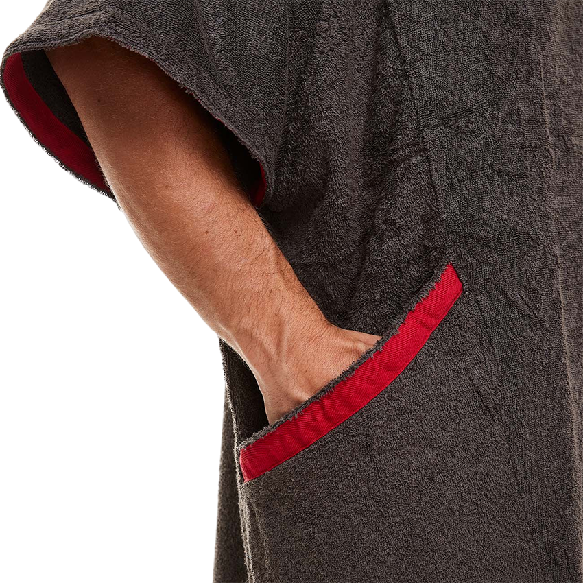 Red Original LUXERY TOWELLING CHANGE ROBE Unisex