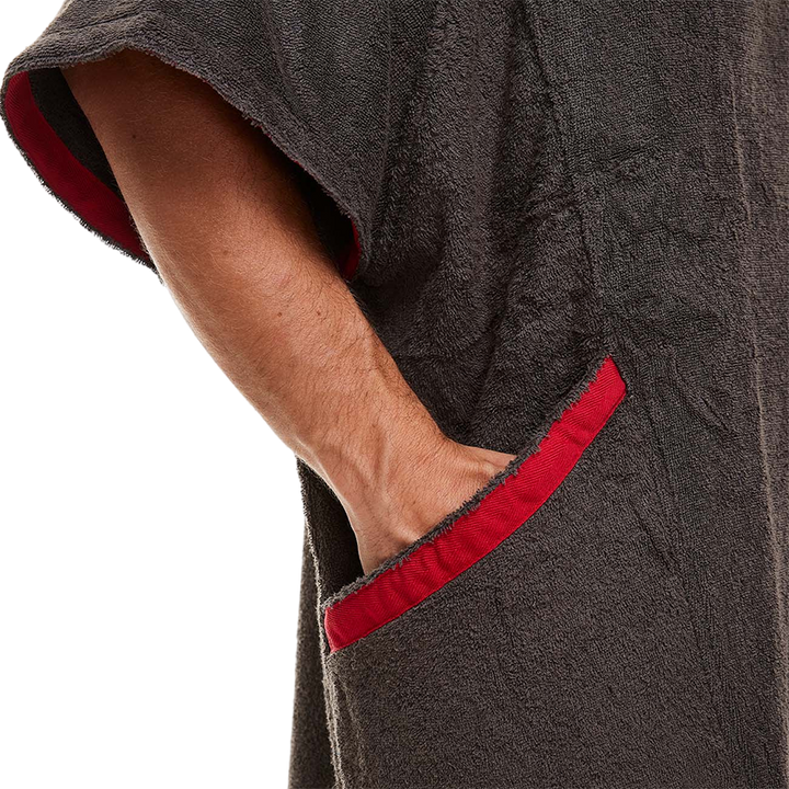 Red Original LUXERY TOWELLING CHANGE ROBE Unisex