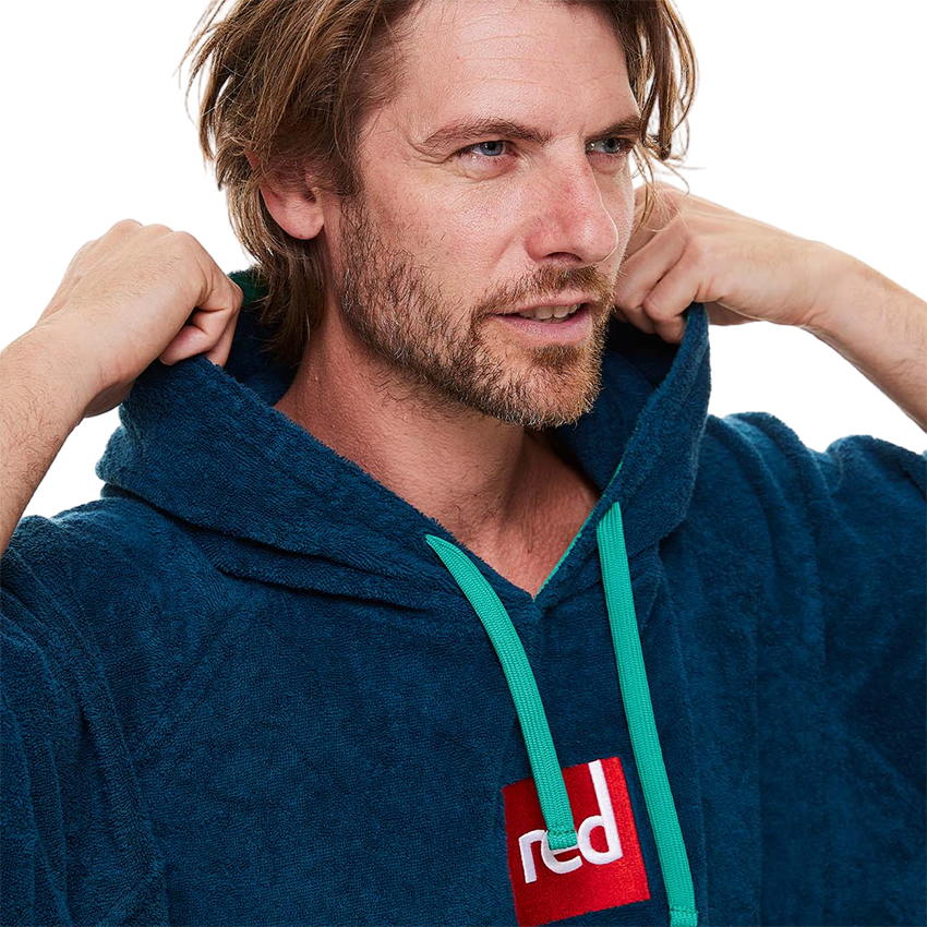 Red Original LUXERY TOWELLING CHANGE ROBE Unisex