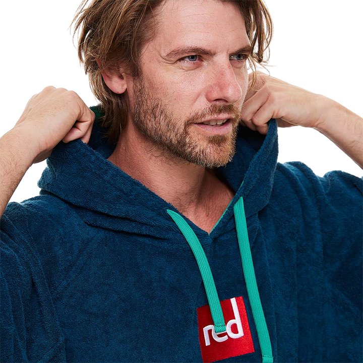 Red Original LUXERY TOWELLING CHANGE ROBE Unisex