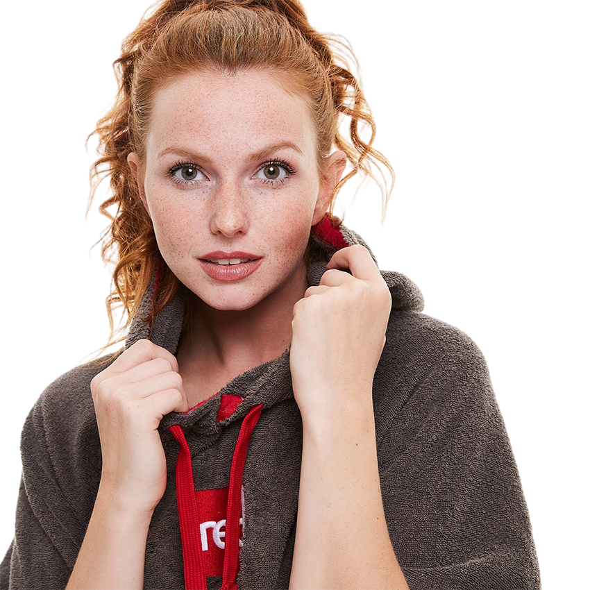 Red Original LUXERY TOWELLING CHANGE ROBE Unisex