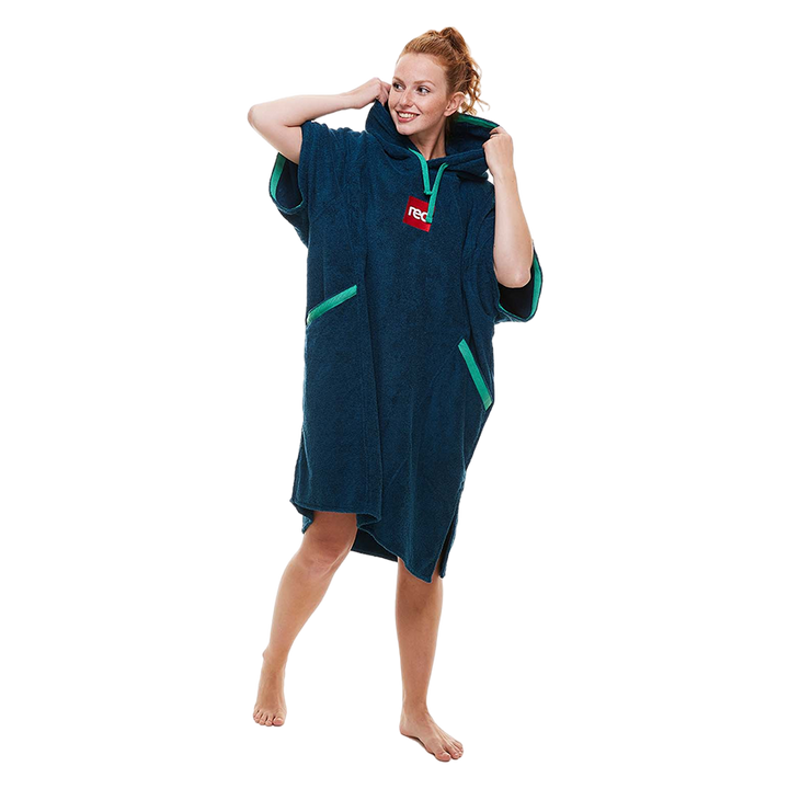 Red Original LUXERY TOWELLING CHANGE ROBE Unisex