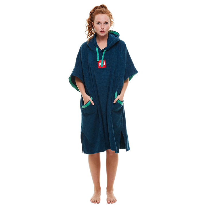 Red Original LUXERY TOWELLING CHANGE ROBE Unisex