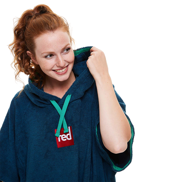 Red Original LUXERY TOWELLING CHANGE ROBE Unisex