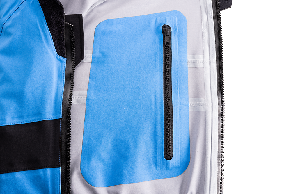 White Water WMS 3L FIRETECH 20K Dryoverall - Trockenanzug - Oceanblue/Black - Unisex/Herren