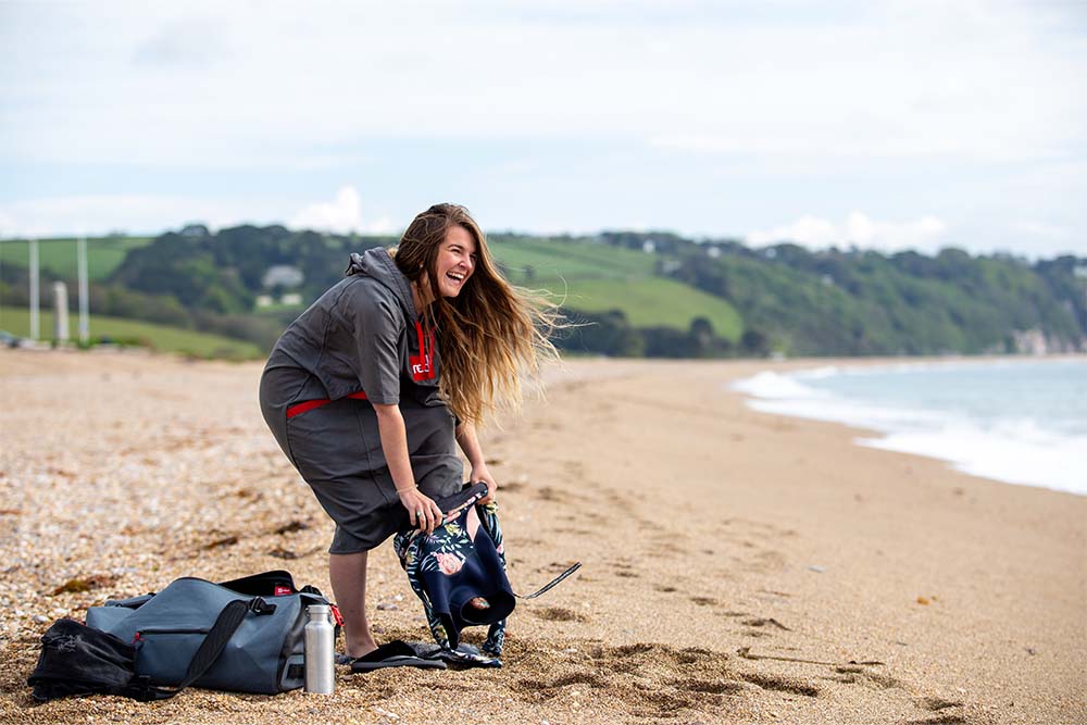 Red Original QUICK DRY CHANGE ROBE Unisex