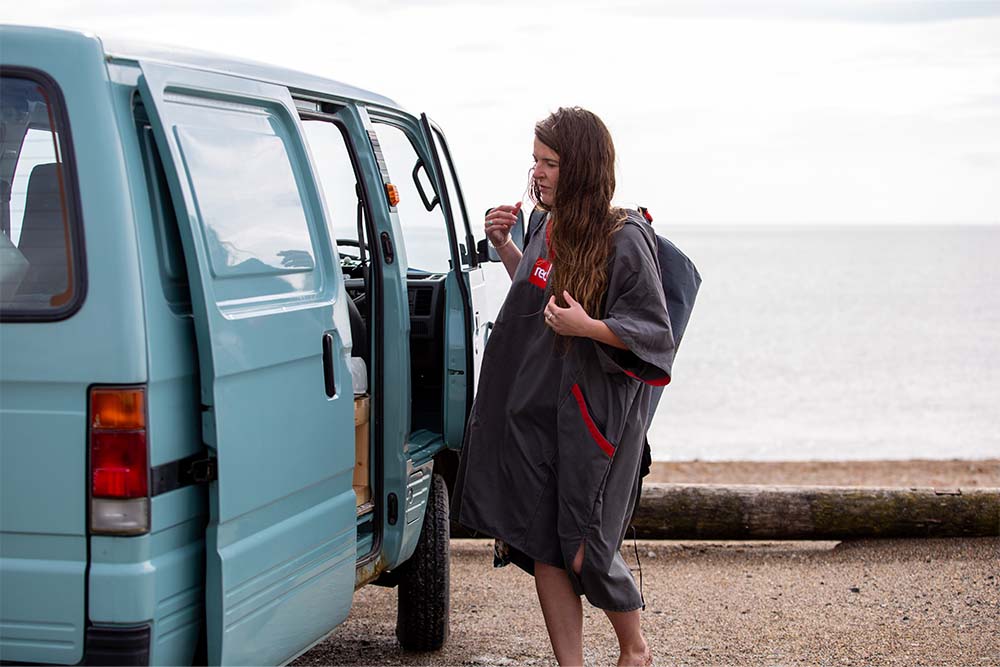 Red Original QUICK DRY CHANGE ROBE Unisex