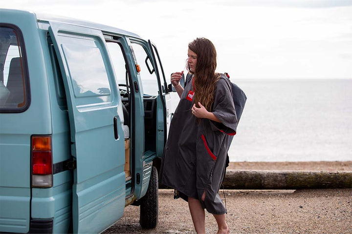 Red Original QUICK DRY CHANGE ROBE Unisex