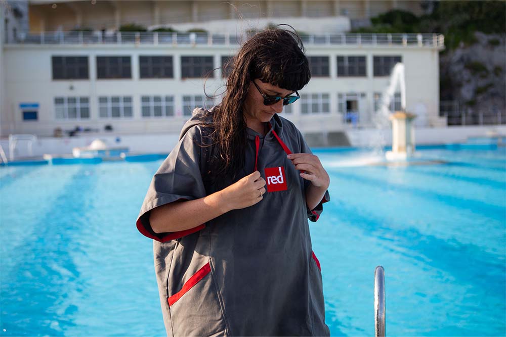 Red Original QUICK DRY CHANGE ROBE Unisex