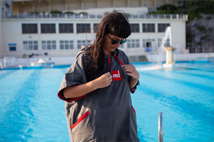 Red Original QUICK DRY CHANGE ROBE Unisex