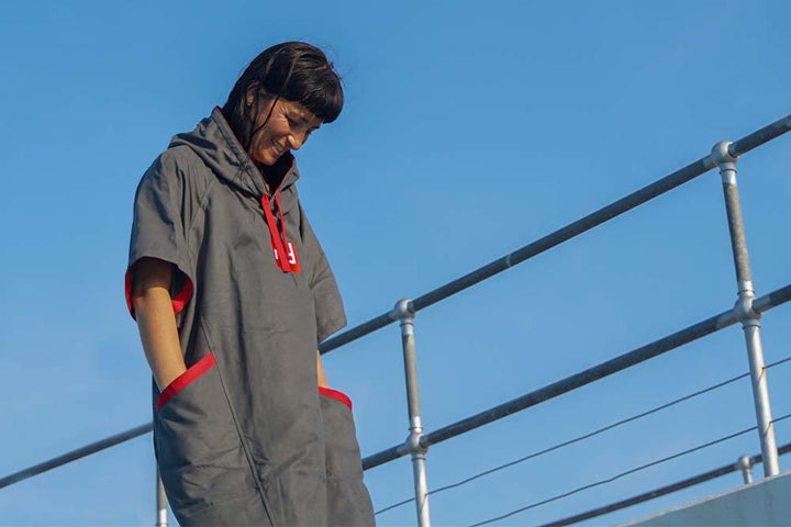 Red Original QUICK DRY CHANGE ROBE Unisex