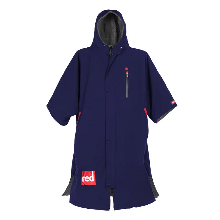 Red Original Pro Change Jacket Robe EVO SHORT SLEEVE - Größe M - Navy Blue