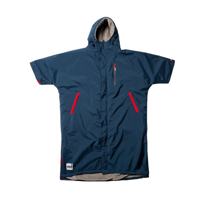 Red Original Pro Change Jacket Robe EVO SHORT SLEEVE - Größe M - Navy Blue