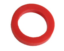 RED Gummi Dichtung für Pumpenschlauch am Ende des Schlauchs
