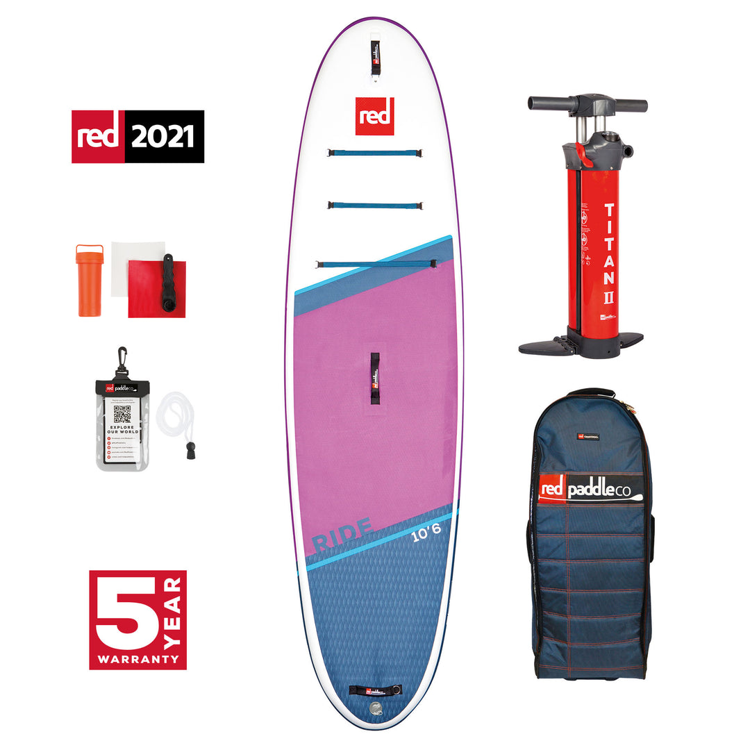2021 BOARD Red Paddle Co RIDE SE 10'6" x 32" x 4,7" MSL