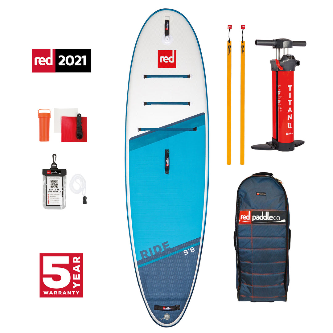 2021 BOARD Red Paddle Co RIDE 9'8" x 31" x 4,7" MSL