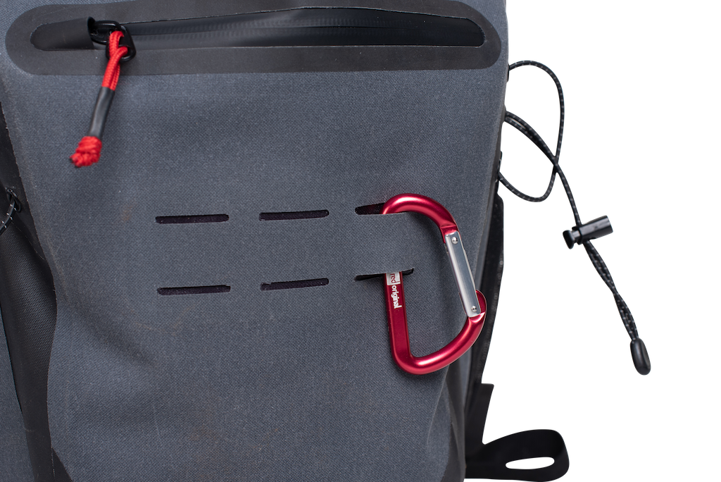 Red Original Waterproof Backpack 30L Black