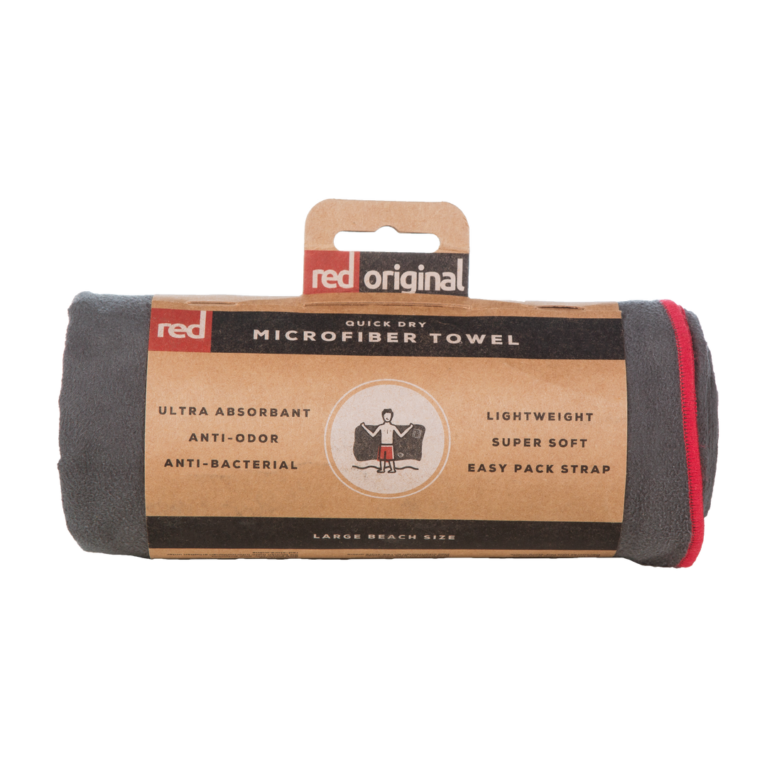 Red Original Microfibre Towel - Strandtuch