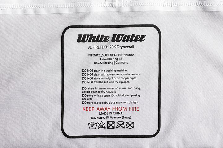 White Water WMS 3L FIRETECH 20K Dryoverall - Trockenanzug - Auberge/Black - speziell für Damen
