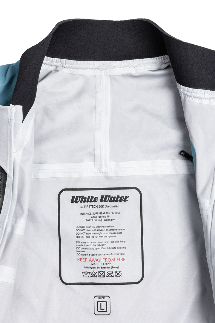 White Water WMS 3L FIRETECH 20K Dryoverall - Trockenanzug - Auberge/Black - speziell für Damen