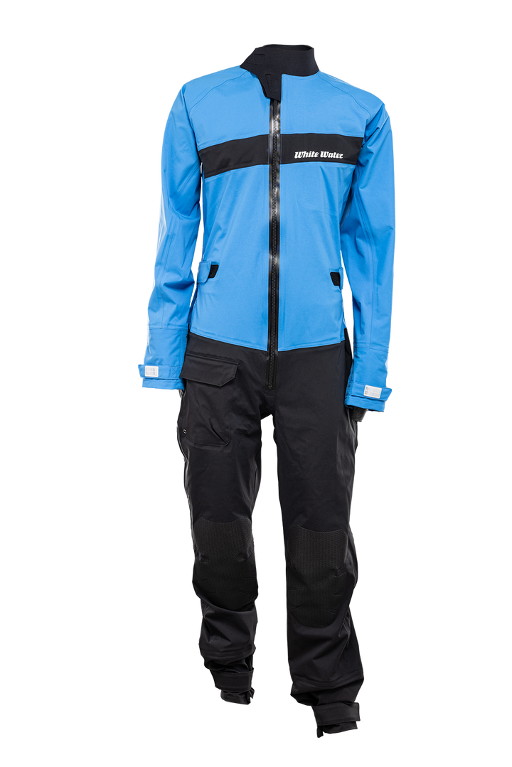2022 White Water 3L FIRETECH 20K Dryoverall - Trockenanzug - Oceanblue/Black - unisex