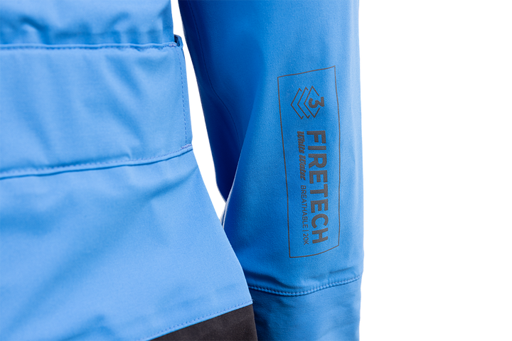 2022 White Water 3L FIRETECH 20K Dryoverall - Trockenanzug - Oceanblue/Black - unisex