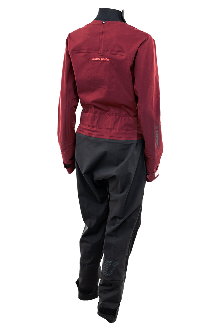 White Water WMS 3L FIRETECH 20K Dryoverall - Trockenanzug - Auberge/Black - speziell für Damen