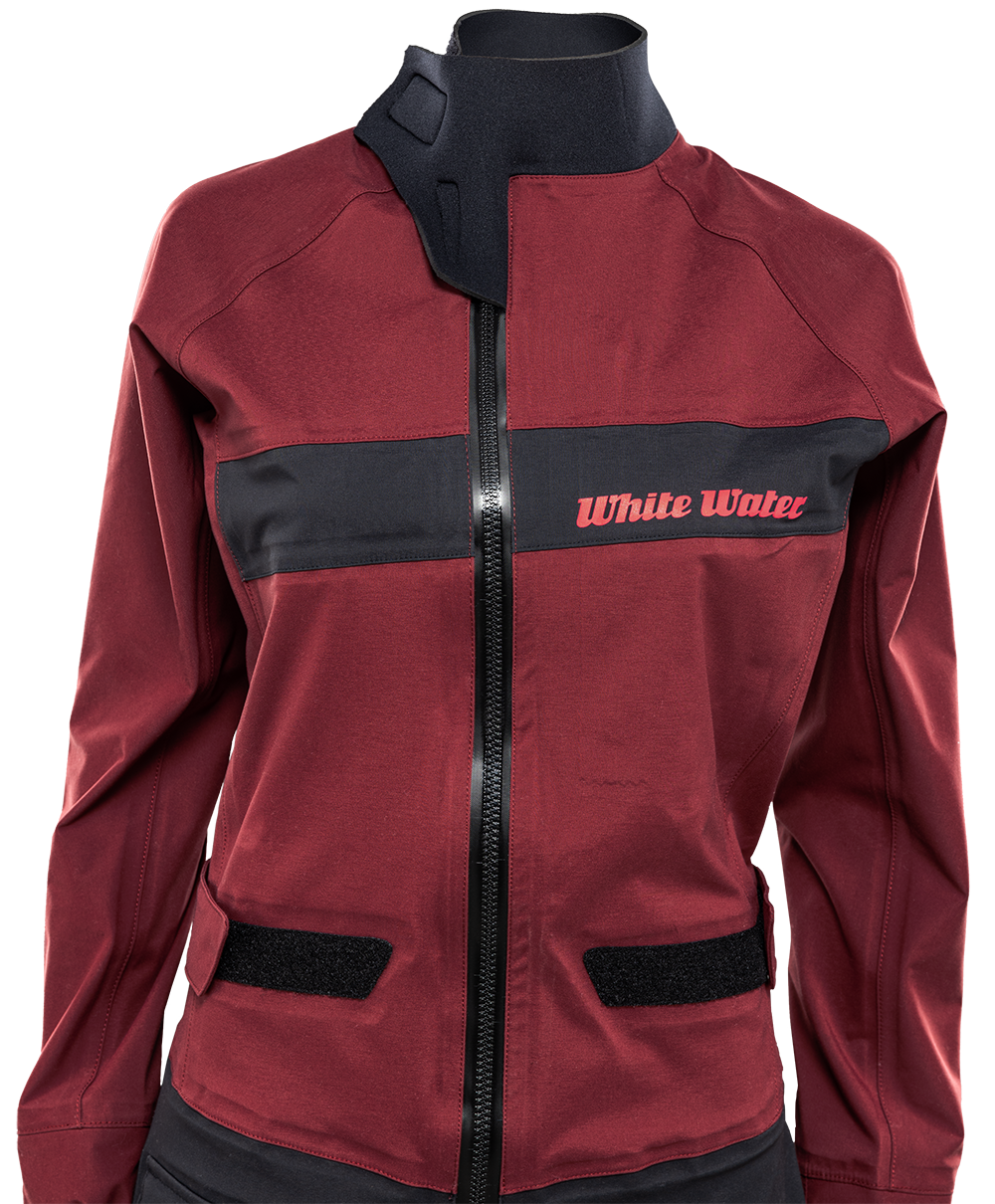 White Water WMS 3L FIRETECH 20K Dryoverall - Trockenanzug - Auberge/Black - speziell für Damen