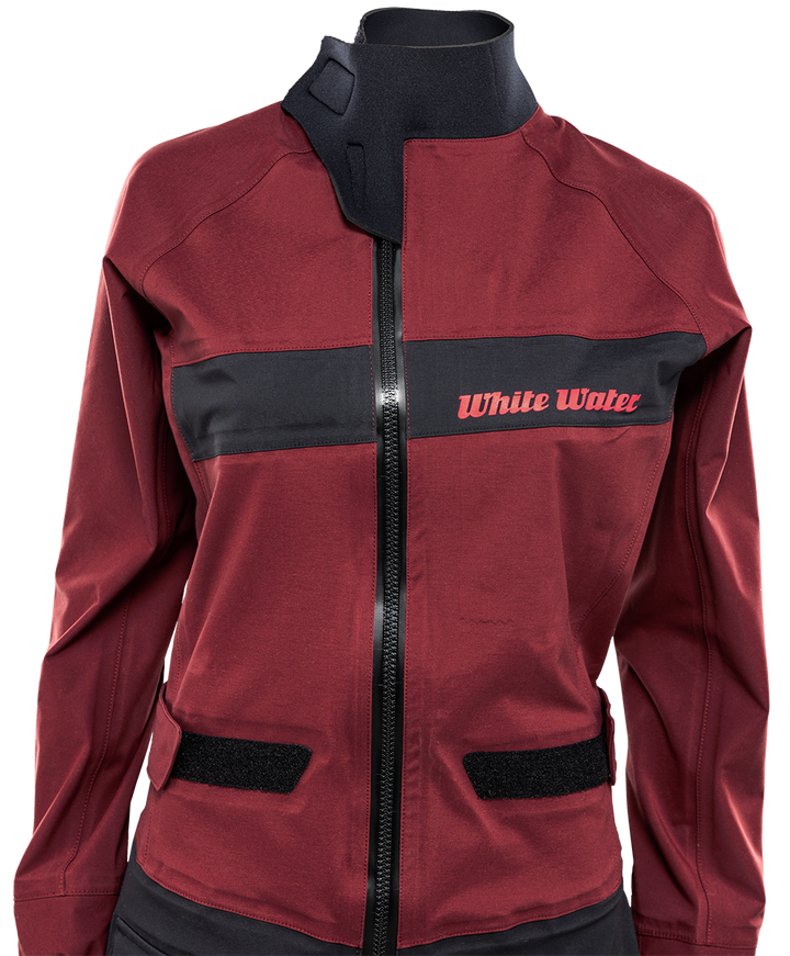 White Water WMS 3L FIRETECH 20K Dryoverall - Trockenanzug - Auberge/Black - speziell für Damen