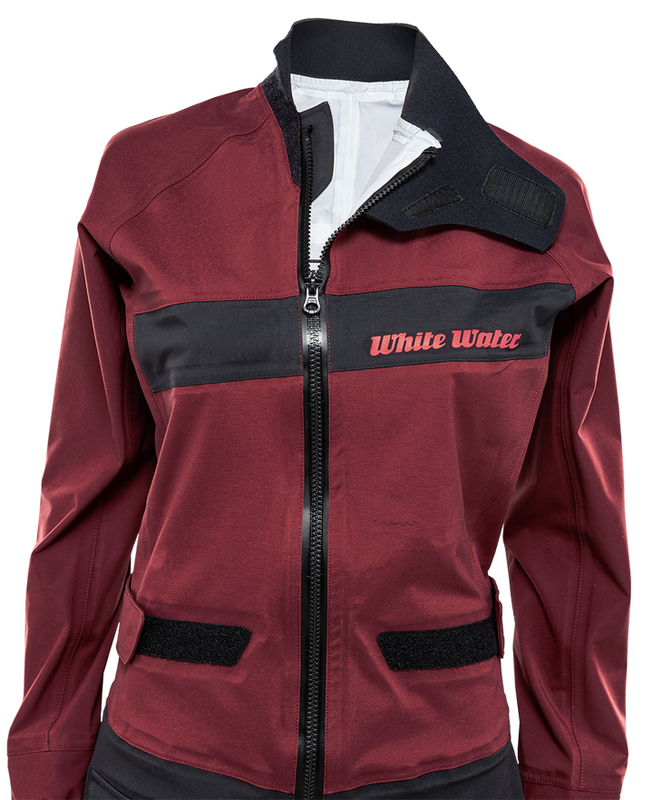 White Water WMS 3L FIRETECH 20K Dryoverall - Trockenanzug - Auberge/Black - speziell für Damen