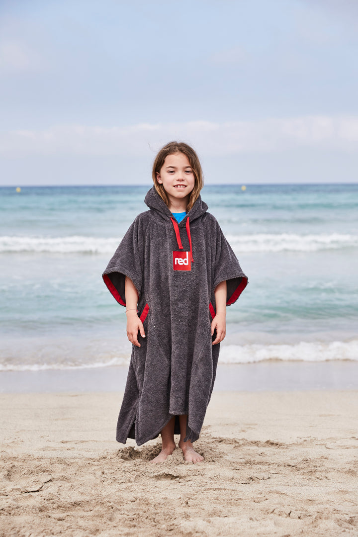 Red Original LUXERY TOWELLING CHANGE ROBE Unisex